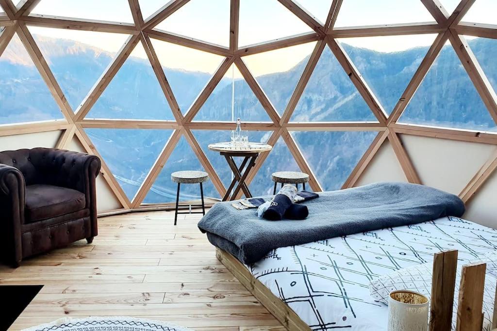 Les 3 Flocons Roure Hotel Eksteriør billede